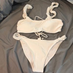 NWT Cupshe Bikini White Small